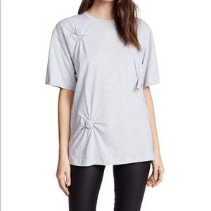 BNWOT HELMUT LANG KNOT TEE SIZE SMALL